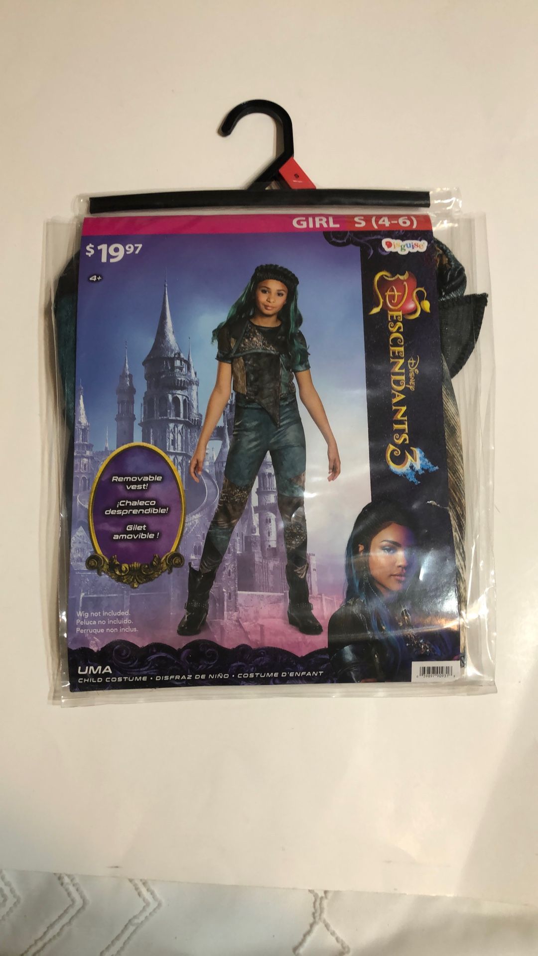 Disney Descendants Uma Classic Child Costume Girl S (4-6)