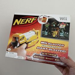 Nerf N-Strike Switch Shot EX-3 Blaster (Nintendo WII) Rare