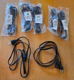 Dell DP/N 05120P 3-Prong 6 Ft AC Power Cord Adapter Cable in Black Replacement