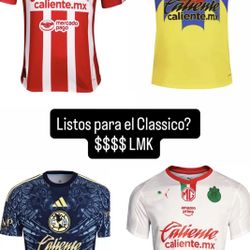 Playera De Chivas Y América Original 