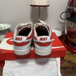 Nike dunk low championship Red