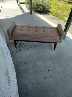 Ottoman end of the bed bench