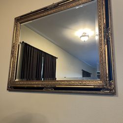 One-of-a-Kind Beveled Wall Mirror