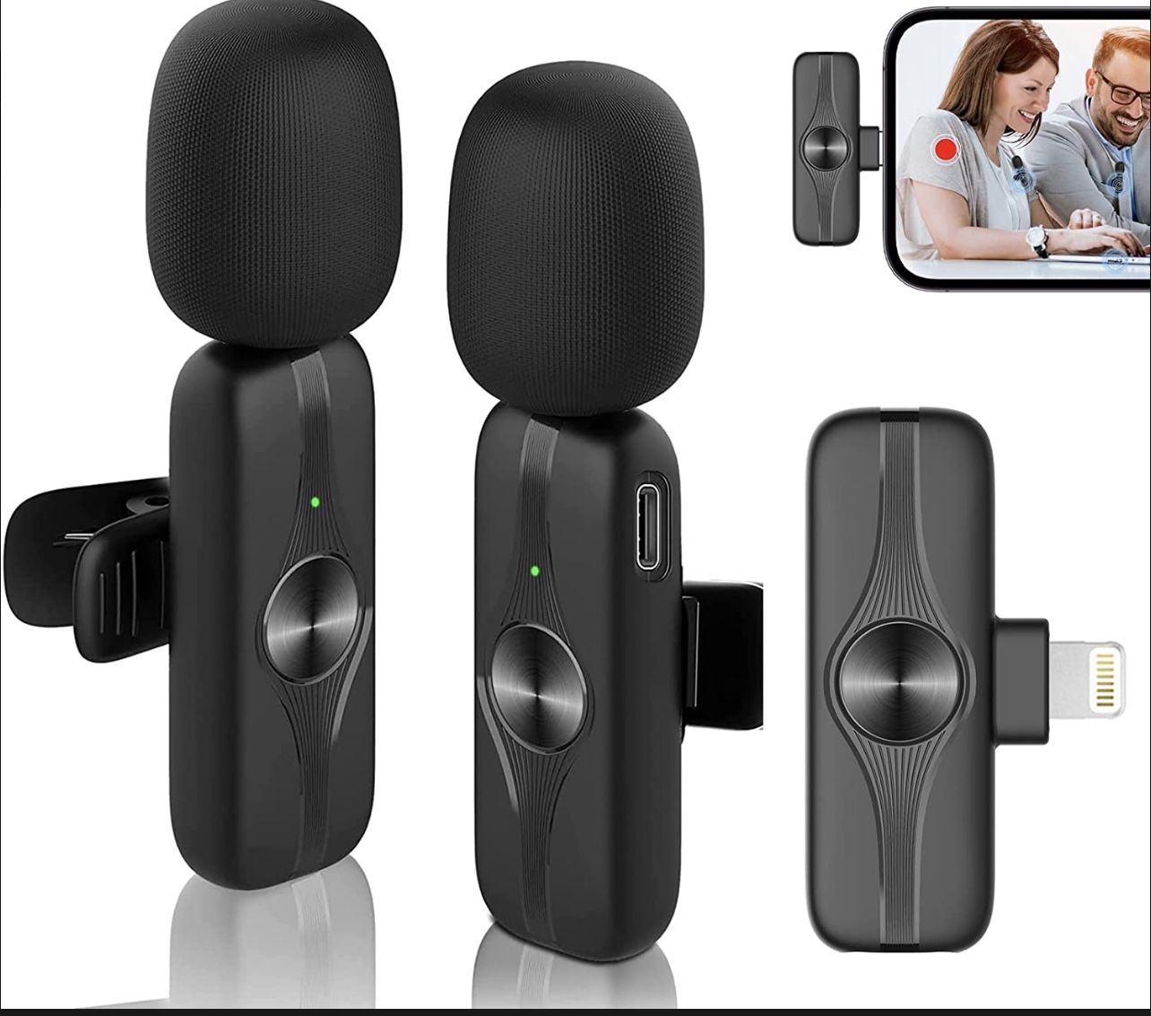 2 Wireless Microphones & 1 Receiver