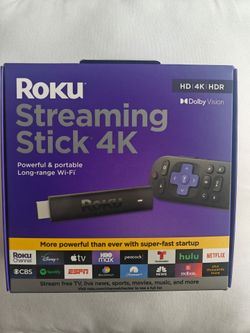 Roku - Streaming Stick 4K - HDR & Dolby Vision