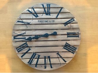 Home Decor - Farmhouse Analog Clock