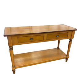large entry table / kitchen island/ console table