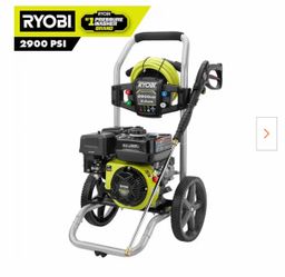RYOBI 2900 PSI 2.5 GPM Cold Water Gas Pressure Washer with 212cc Engine
