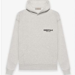 Light Oat Essentials Hoodie 