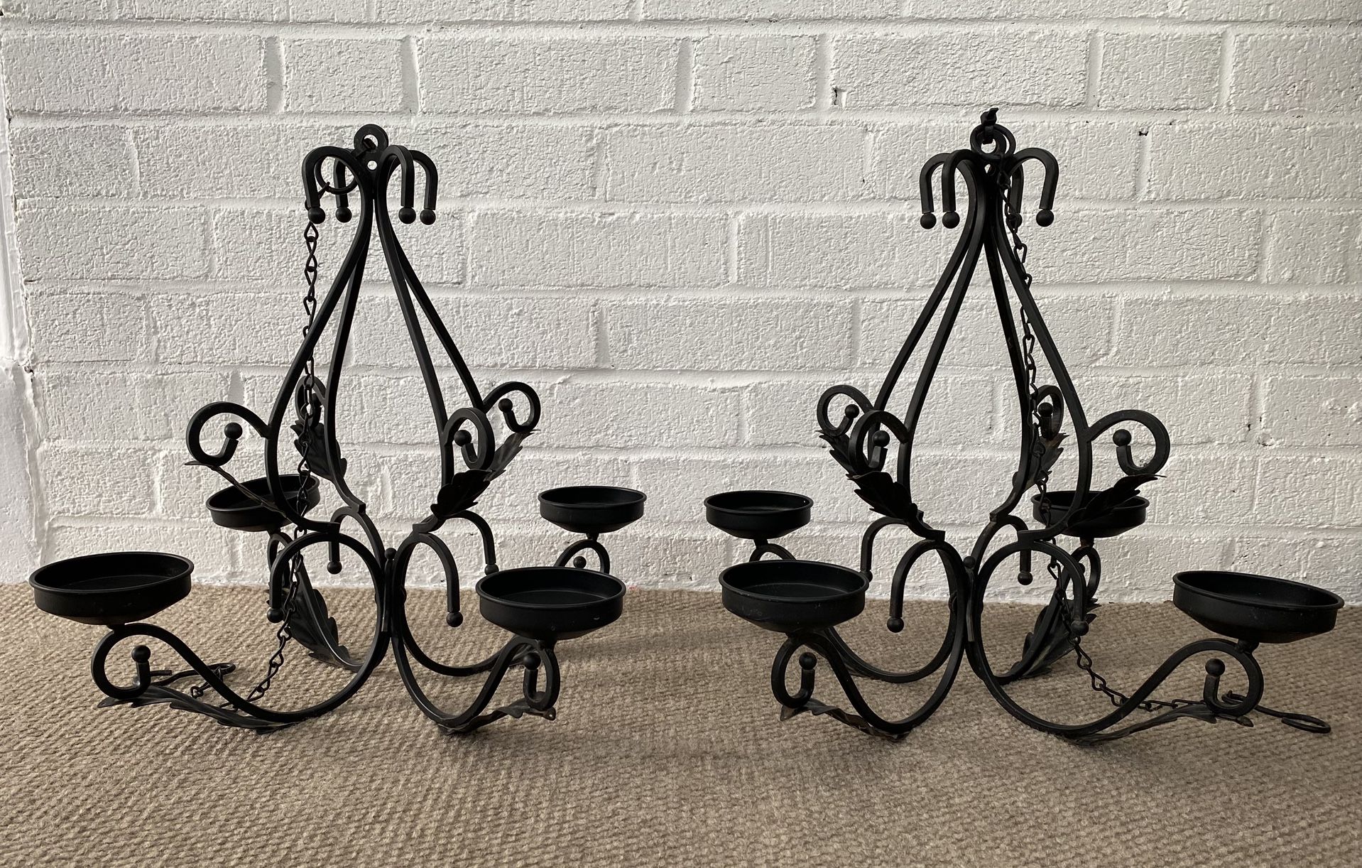 Set of Two Chandeliers