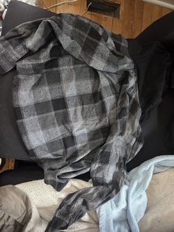 Plaid shirt with hoodie oceancurrent