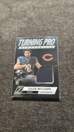 Caleb Williams RC memorabilia