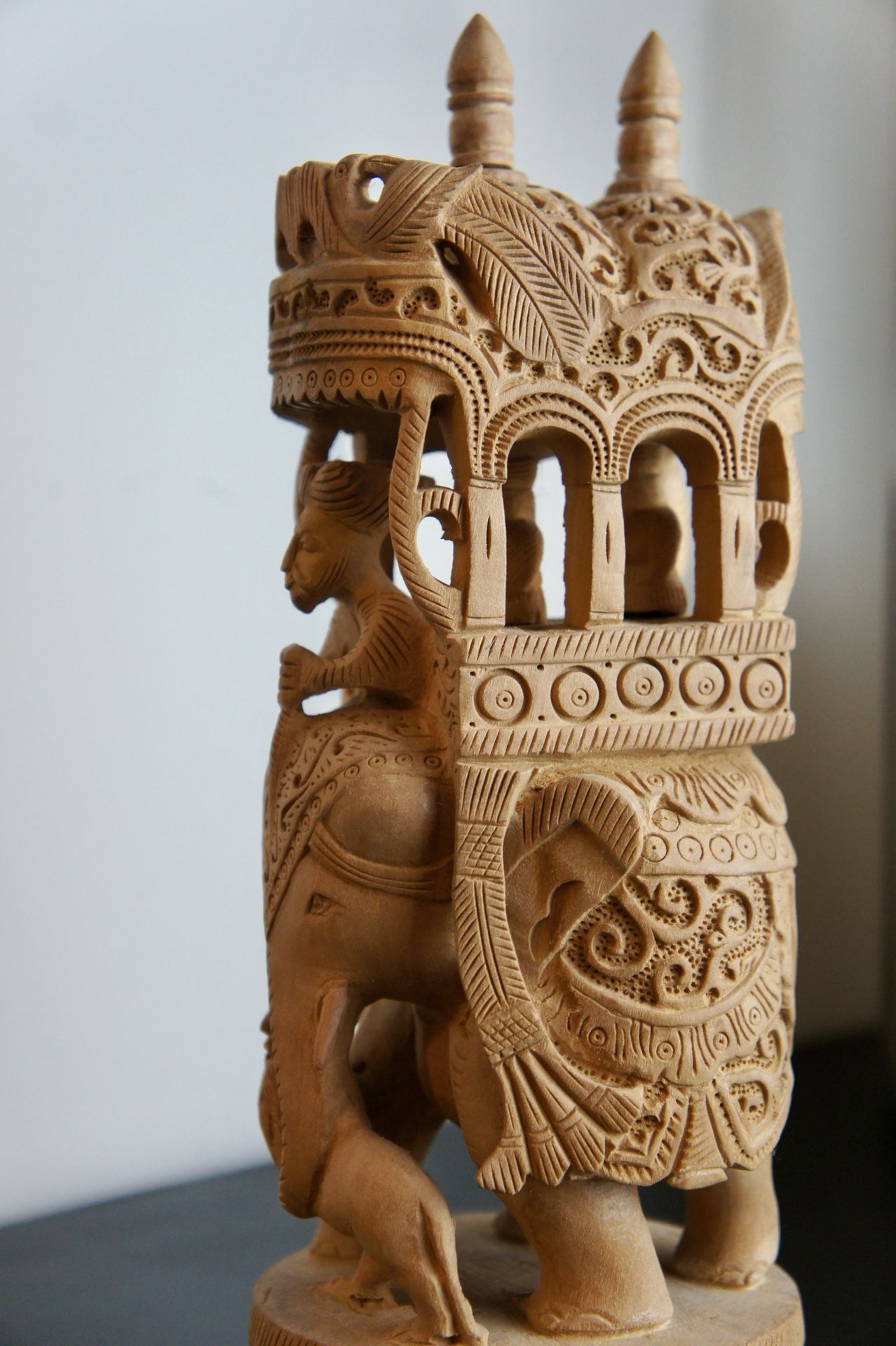 Hand-Carved Wooden Figurine / Sculpture