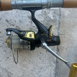 2 Fishing Rods Goodwill , Rms Custom And Penn Reel Cll5000 , Tidewater T4860 Reel Both Good Shape Hardly Used Moving Sale 
