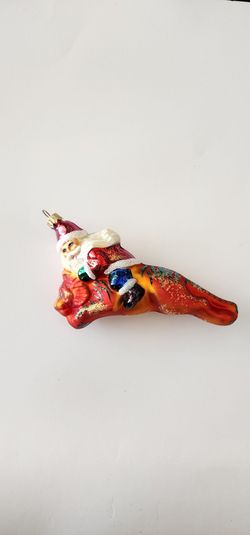 Christopher Radko "Surfing Safari Santa" ornament