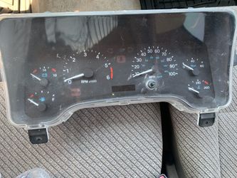 2000 Jeep Wrangler Tj Speedometer gauge Instrument cluster