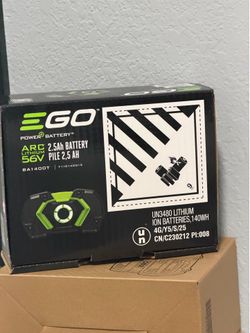 EGO 56V 2.5Ah ARC Lithium Batteries - BA1400T - Brand New never used