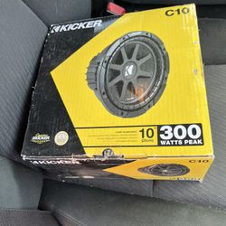 Kicker 10” Sub