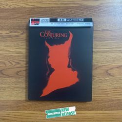 The Conjuring: Last Rites (Limited Edition Steelbook) 4K UHD Blu-ray Combo Pack [4K UHD Blu-ray + Blu-ray]