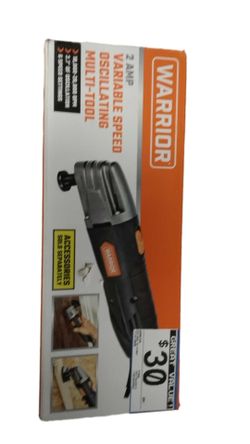 Warrior 57808 Black Corded Grinder