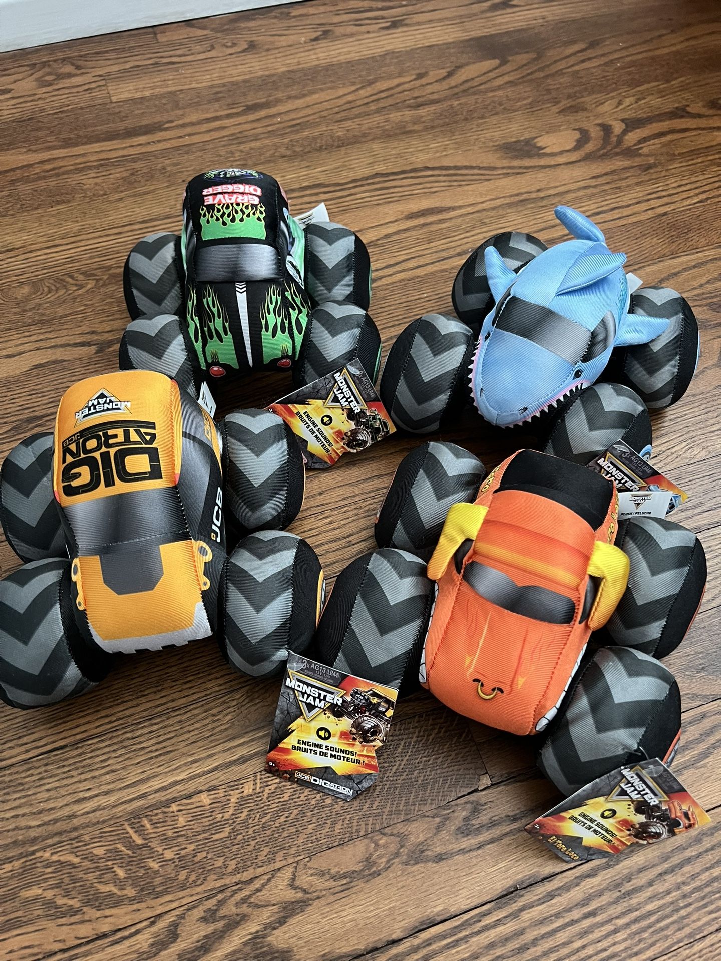 Monster Jam Plushies