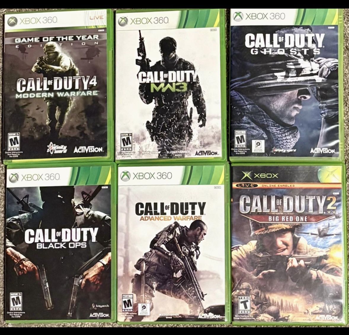 Xbox 360 - Call of Duty Collection