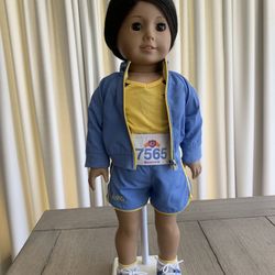 American Girl Two In One Running Outfit 