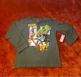 Nwt! Boys Marvel Tee
