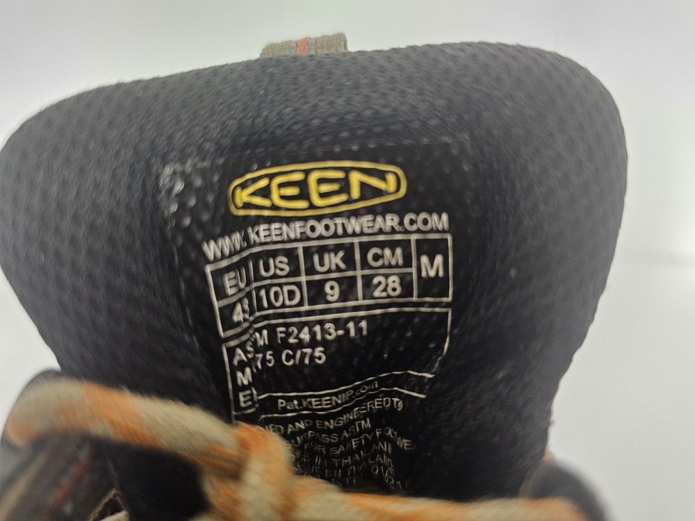 (10) Keen Utility Steel Toe Shoes 