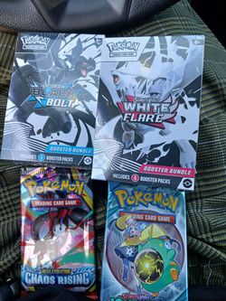 Pokémon TCG Black Bolt & White Flare Bundle