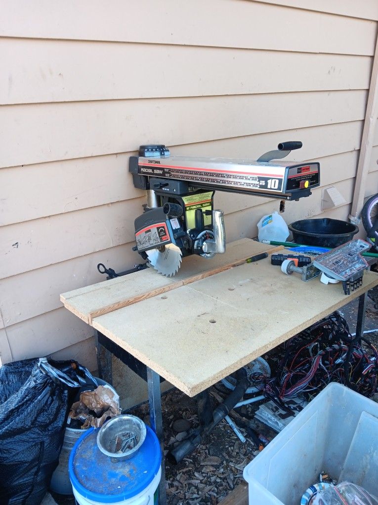 Craftsman 10" Radial Arm Saw