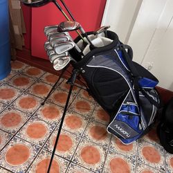 Complete Men’s RH Golf Set w/ Taylormade Driver +  Callaway 3-wood + Ping Putter