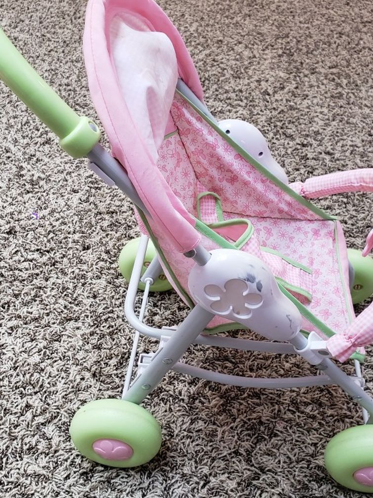 Doll play stroller