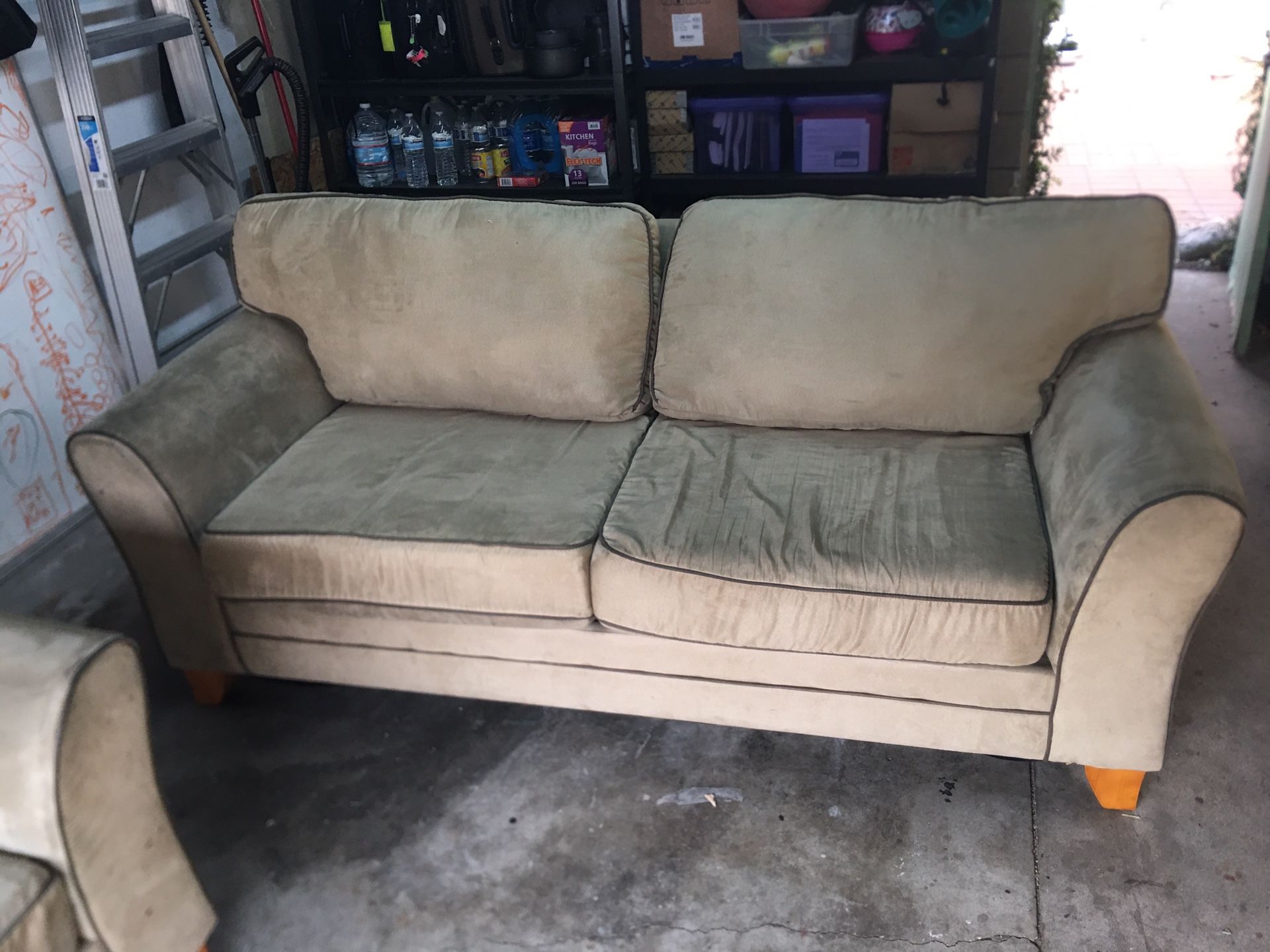Free sofa and love seat