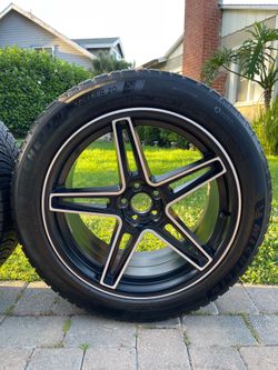 5 lug nut rims & TIRES / rines & LLANTAS de 5 birlos (5x108) size: 20” NEW TIRES