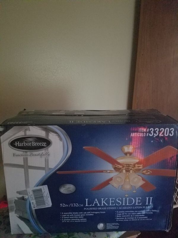 52 Inch Ceiling Fan Brand New Box Unopen For Sale In New Braunfels