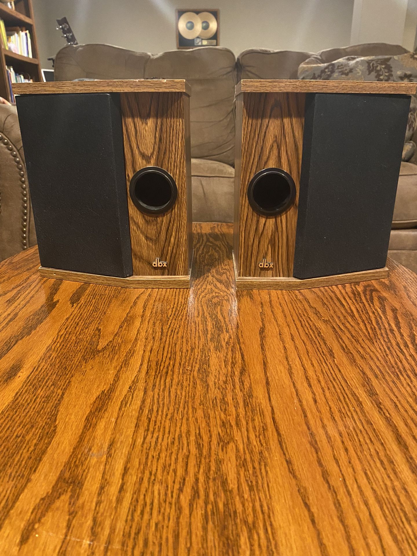 Pair of DBX Soundfield 3x2 RS and LS bookshelf speakers