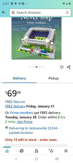 Micro Mini Blocks Football Stadium Building Set, 4575 Pieces, Famous Architectural Gifts for Children and 