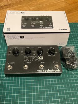 TC Electronic Ditto X4 Looper Pedal