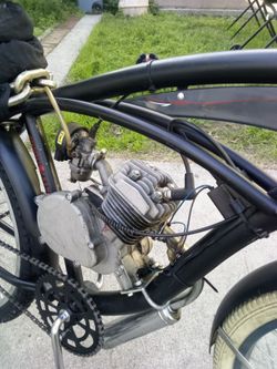 Bike with engine