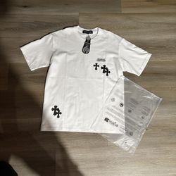 Chrome Heart X Off White T-shirt