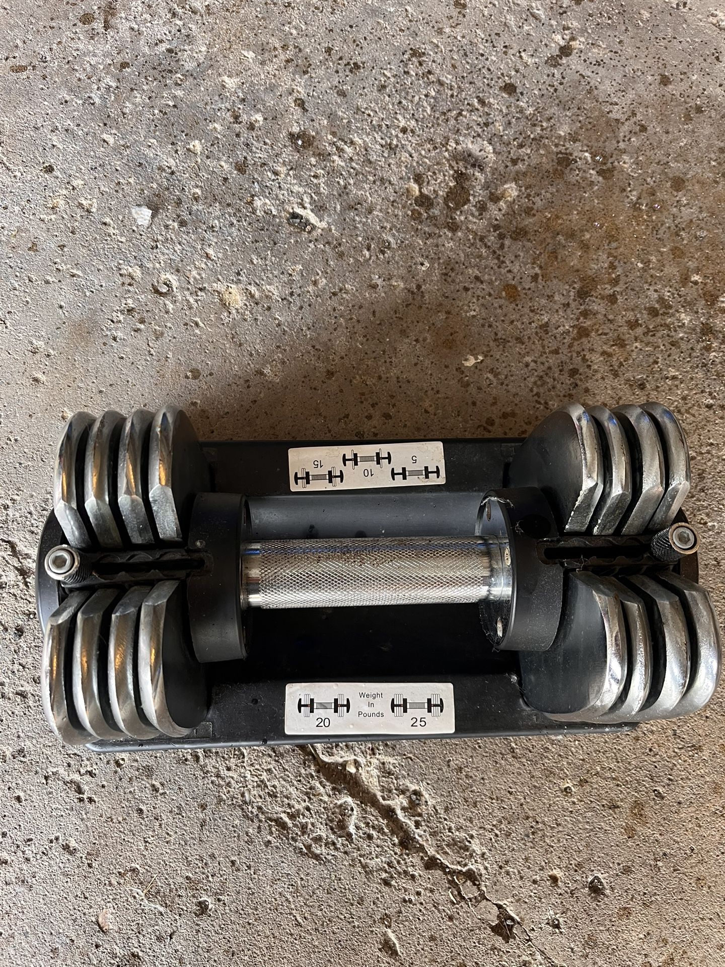 Selectable Dumbell 5-25lbs