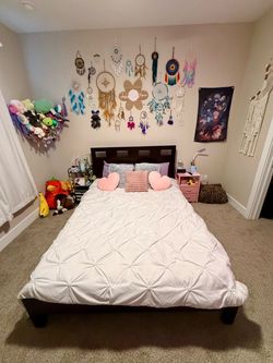 Queen bed frame