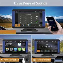 7" Carplay Wireless Android Auto & Airplay