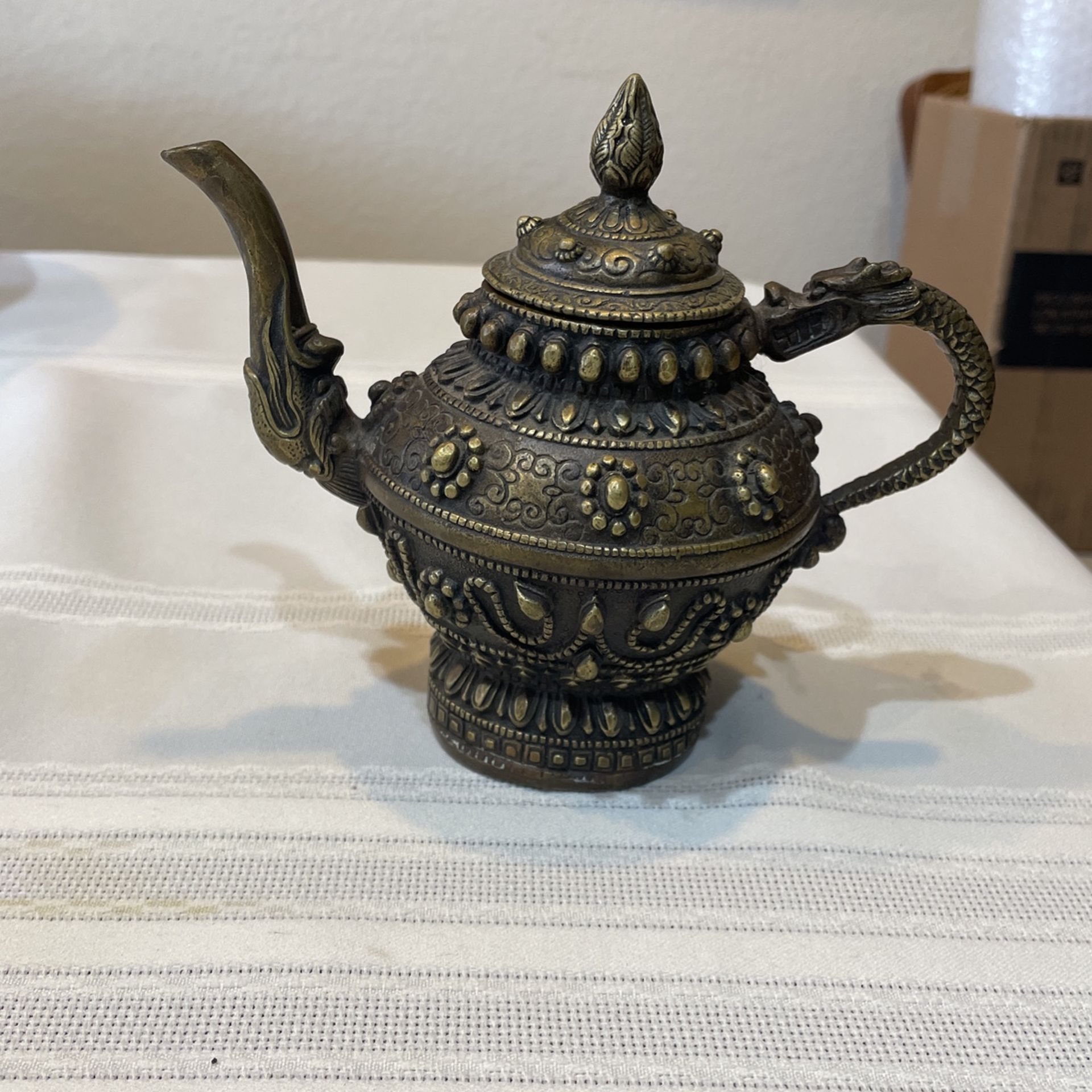 Antique Beautiful Tea Kettle
