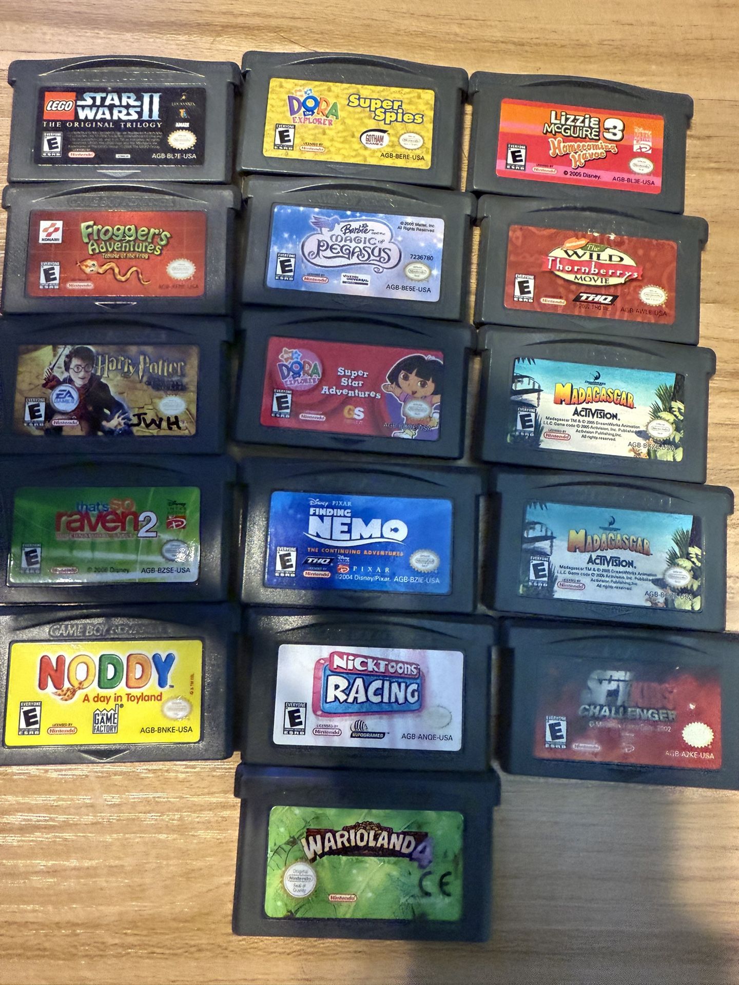 Gameboy Advance Games 