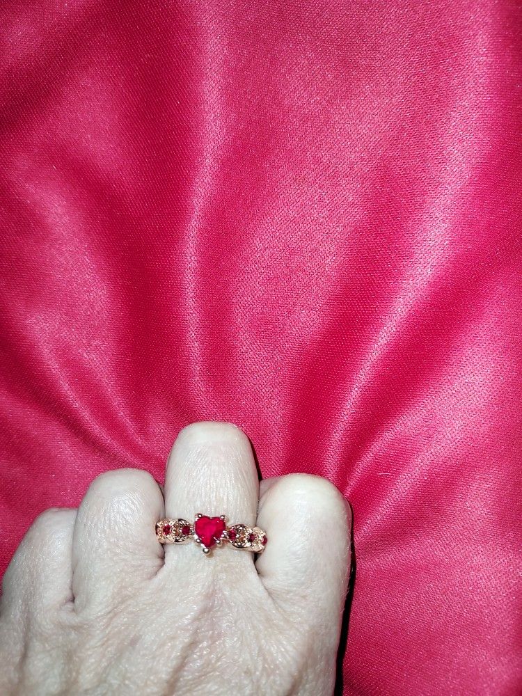 Red Heart Ring