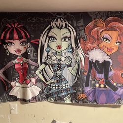 Monster High Tapestry 