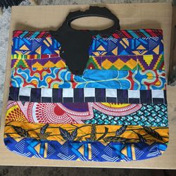 New Large Ankara purse - African print tote