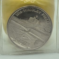 Wrigley Field- 75 Years - Diamond Anniversary- Limited Edition 1 Troy Oz .999 F